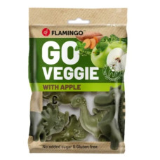 SNACK DINO VEGETARIANO COM MAÇA 4PCS SNACK DINO VEGETARIANO COM MAÇA 4PCS